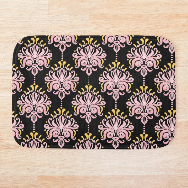Item preview, Elegant Vintage Decor Pink and Gold Retro Motif designed and sold by The Pink Rebel.