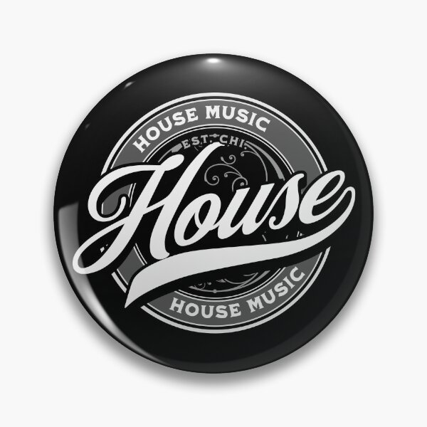 Item preview, HOUSE MUSIC  - Vintage Days (white/grey)  designed and sold by Discothreadz.