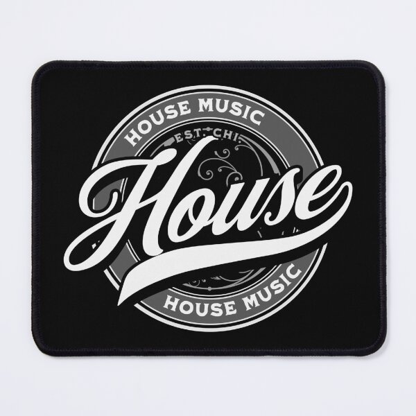 Item preview, HOUSE MUSIC  - Vintage Days (white/grey)  designed and sold by Discothreadz.