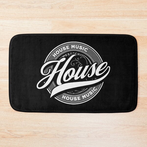 Item preview, HOUSE MUSIC  - Vintage Days (white/grey)  designed and sold by Discothreadz.
