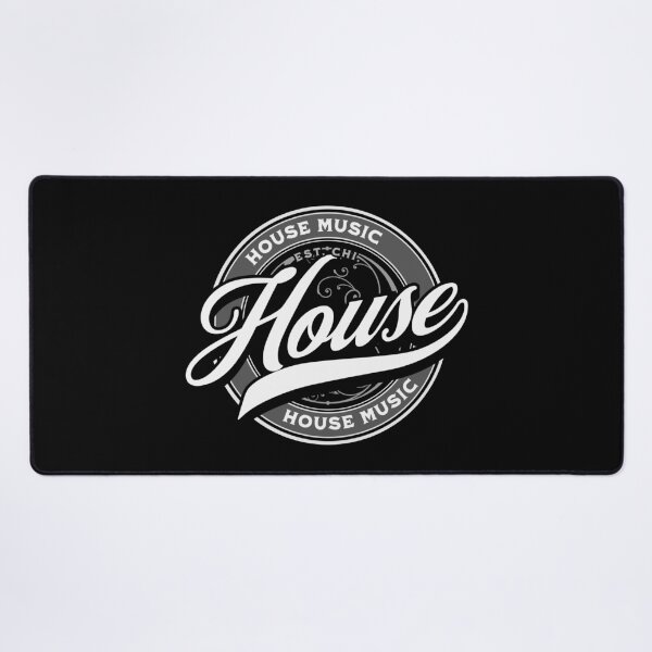 Item preview, HOUSE MUSIC  - Vintage Days (white/grey)  designed and sold by Discothreadz.