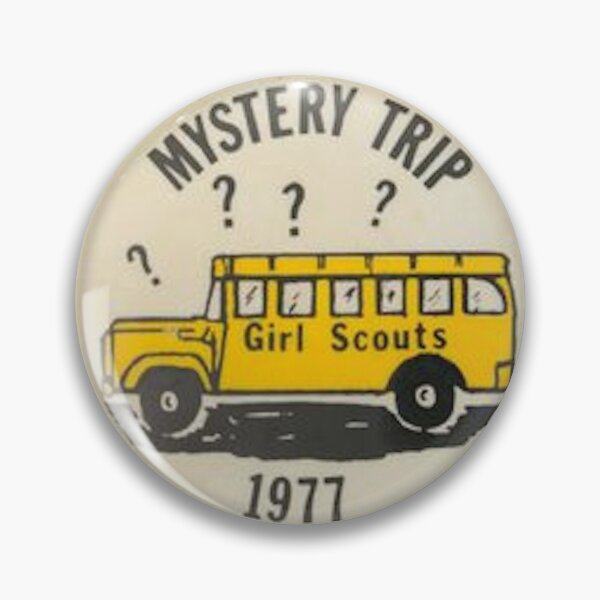 Item preview, Mystery Trip Badge designed and sold by sofisstickerbox.