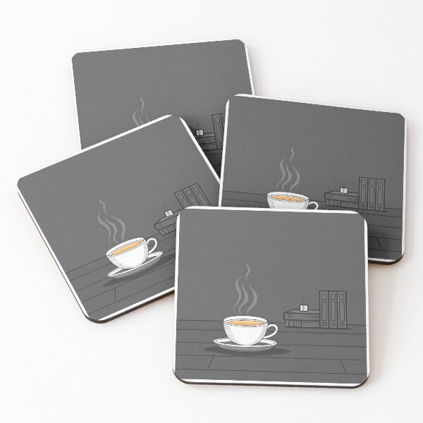 Item preview, Read Quiet Moments with Coffee and Books designed and sold by ART ATTACK ZONE.