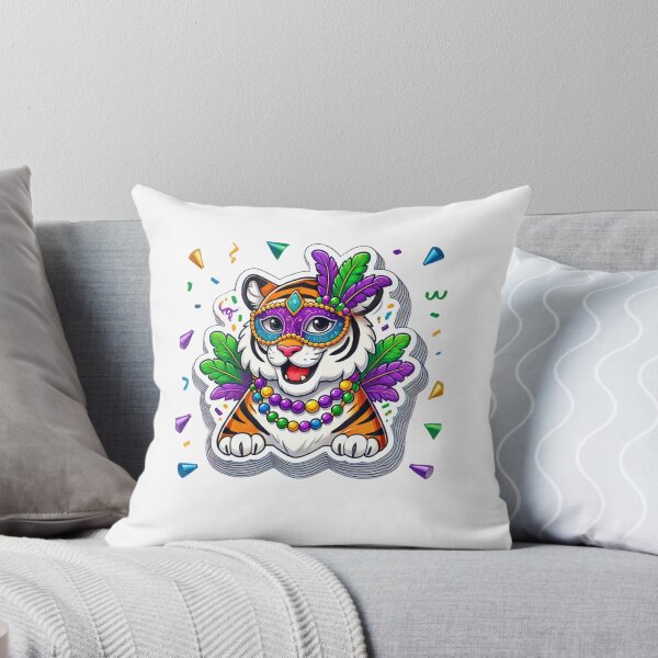 Item preview, Mardi Gras Tiger designed and sold by LewpyG.