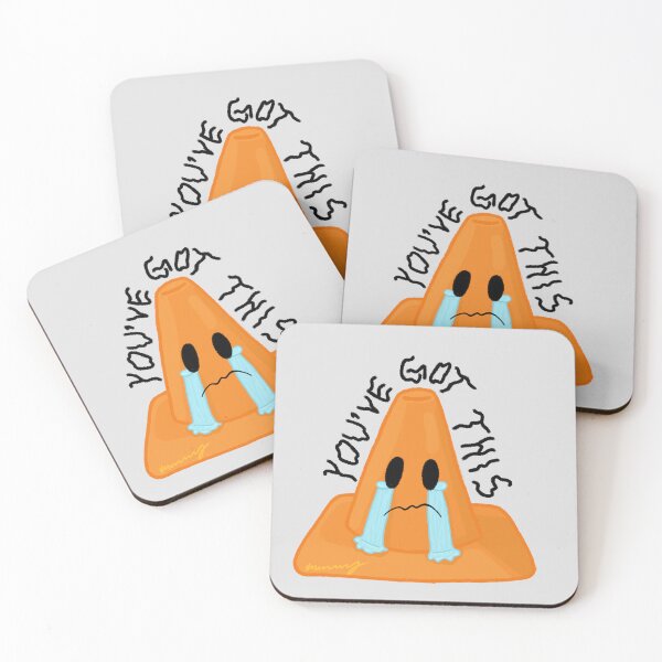 Item preview, Emotional Support Cone designed and sold by stickerbyginger.