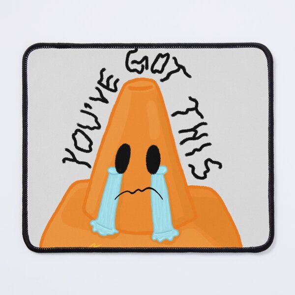 Item preview, Emotional Support Cone designed and sold by stickerbyginger.