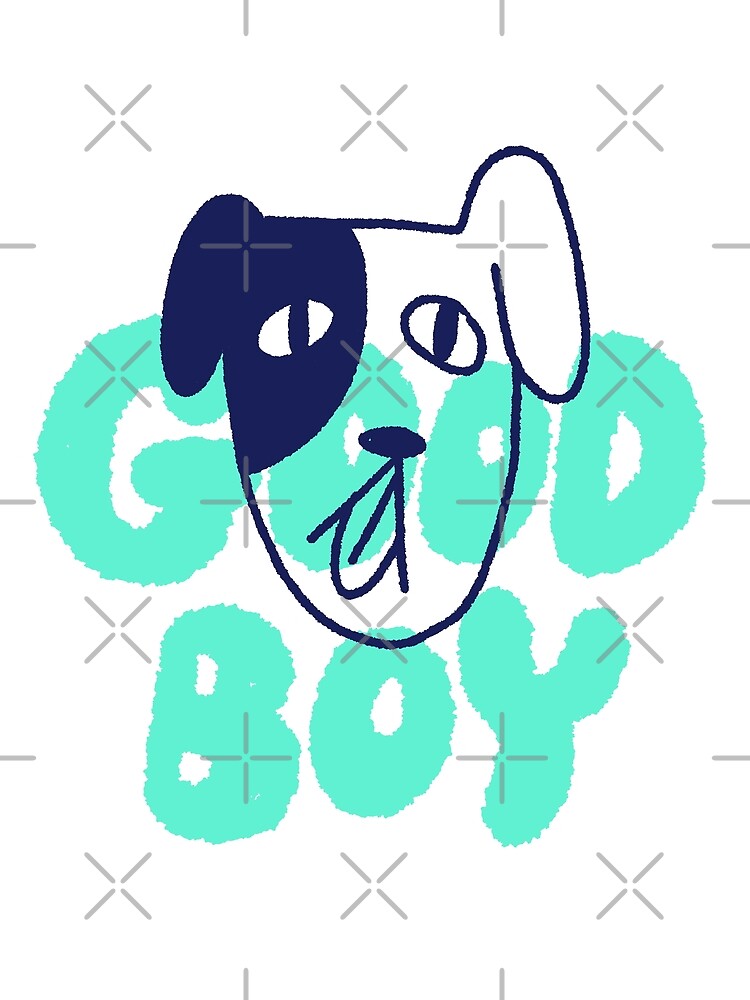 Thumbnail 3 of 3, Scarf, Good Boy designed and sold by RNASstuff.