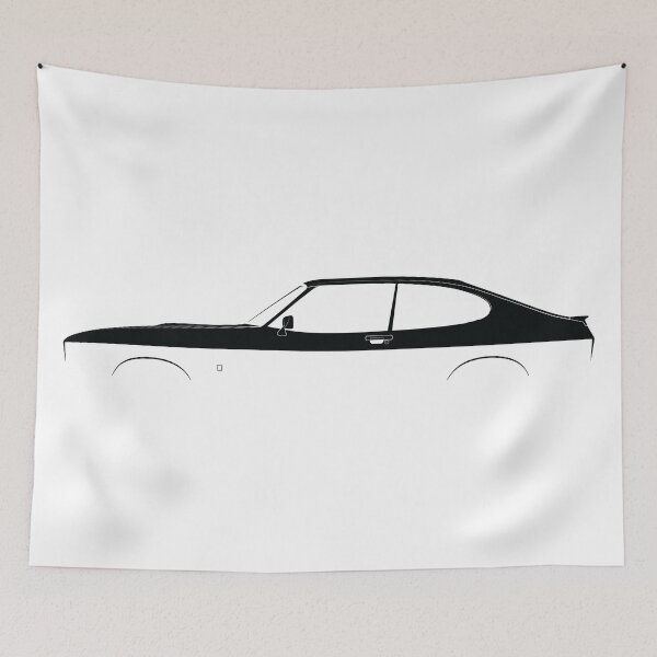 Item preview, Capri Mk III designed and sold by Car Silhouettes.
