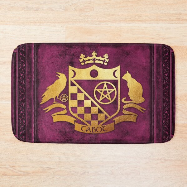 Item preview, The Cabot Tradition Crest (Antique Rose Leather & Gold) designed and sold by Cabot Kent  Hermetic Temple.