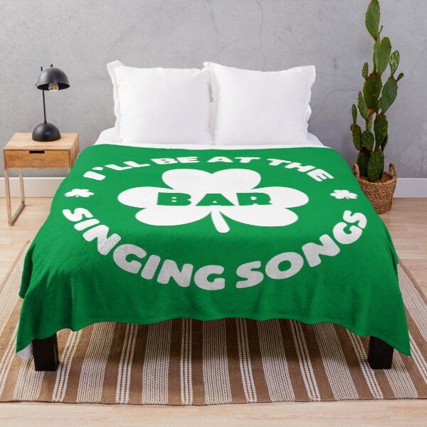 Item preview, Funny Irish St Patricks Day Shamrock I'll be at the Bar designed and sold by wingstar.