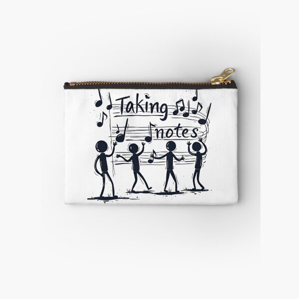 Item preview, Funny Music Art Taking Notes Funny Musical Notes symbol  designed and sold by ArtFromBeyond.