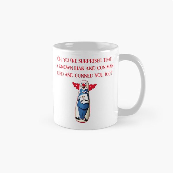 Item preview, A Known Liar and Con Man Cons and Lies designed and sold by Signs for Dark Times.
