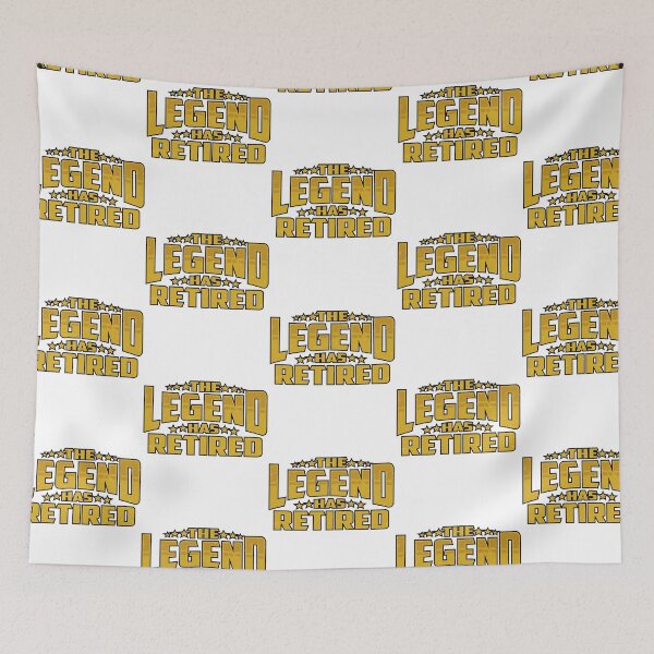 Item preview, The legend has retired gift men women former employee designed and sold by itsagrind.