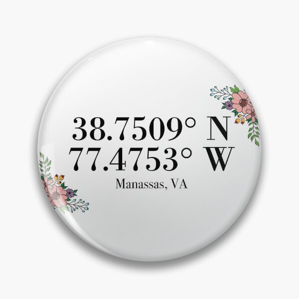 Item preview, Manassas, VA Coordinates designed and sold by mynameisliana.