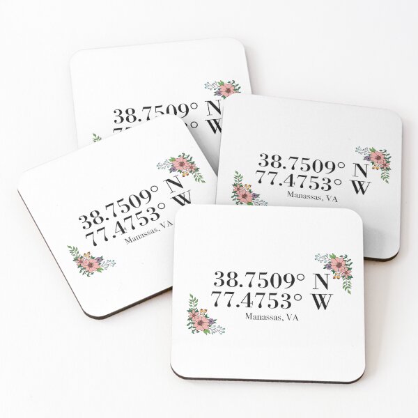 Item preview, Manassas, VA Coordinates designed and sold by mynameisliana.