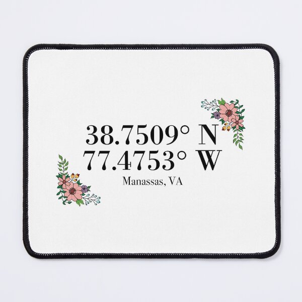 Item preview, Manassas, VA Coordinates designed and sold by mynameisliana.