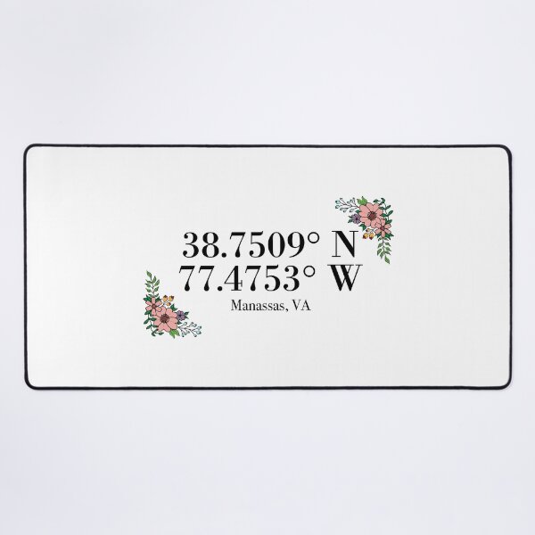 Item preview, Manassas, VA Coordinates designed and sold by mynameisliana.