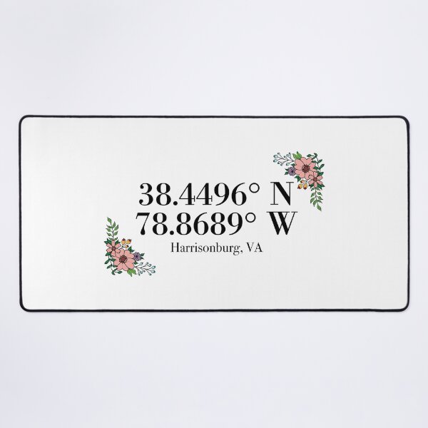 Item preview, Harrisonburg, VA Coordinates designed and sold by mynameisliana.