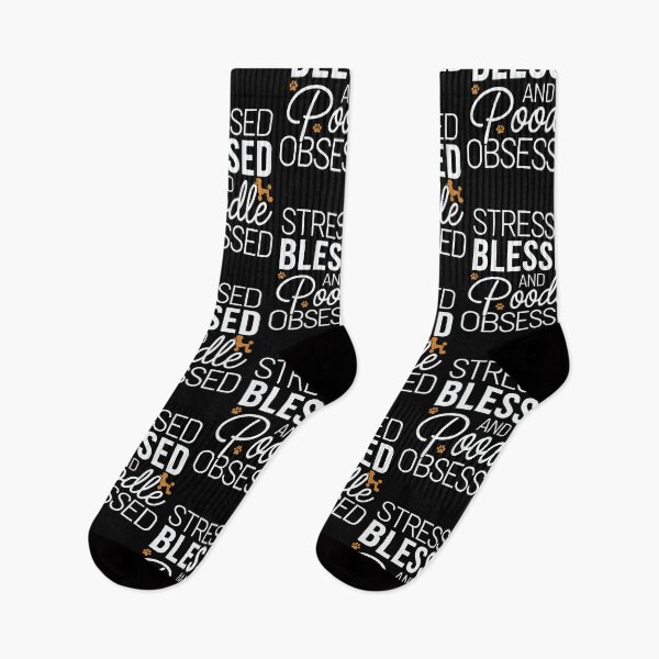 Item preview, Stressed, Blessed, and Poodle Obsessed – Funny Dog Lover designed and sold by tmerchtrends.