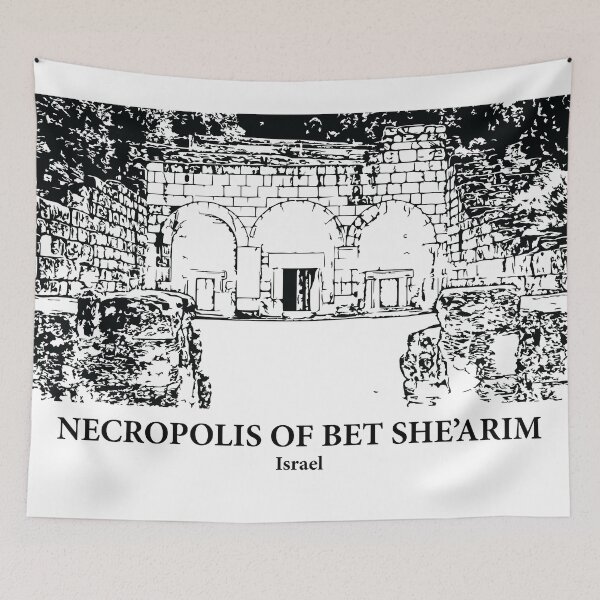 Item preview, Necropolis of Bet She’arim - Israel designed and sold by Lakeric Cityscapes.