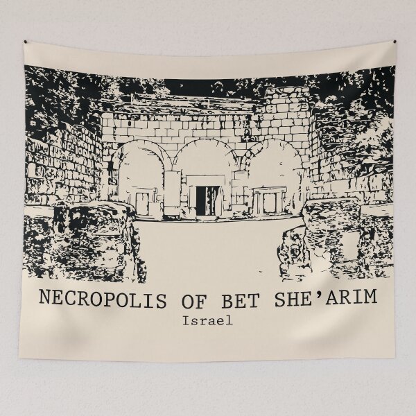 Item preview, Necropolis of Bet She’arim - Israel designed and sold by Lakeric Cityscapes.