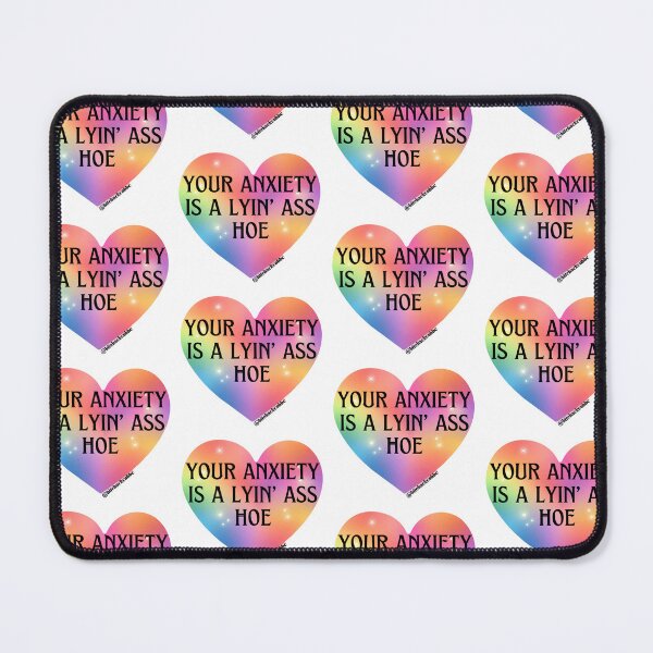 Item preview, Tu ansiedad es una mentira Ahh Ho3 designed and sold by bitebackcobbc.