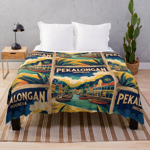 Item preview, Pekalongan Indonesia Vintage Viajes Turismo designed and sold by TravelersGems.
