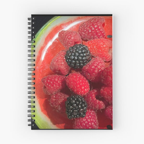 Item preview, Black and Red Berry Plate designed and sold by Lana Magnolia.