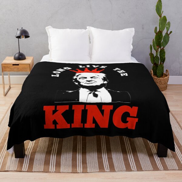 Item preview, Long Live The King - Donald Trump Red Crown designed and sold by BeerBro-Designs.