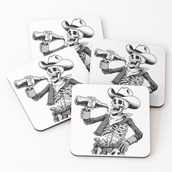 Item preview, Skeleton Cowboy - DLP designed and sold by The Damien Lee Podcast.