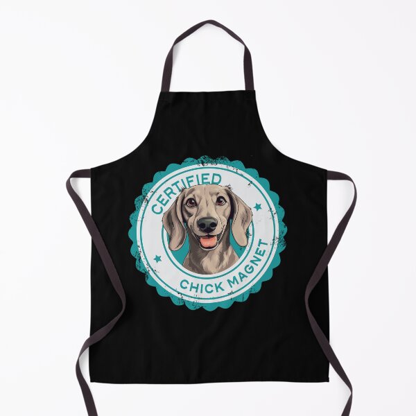 Item preview, Dachshund - Crema - 'Certificado Chick Magnet' designed and sold by wotsthis.