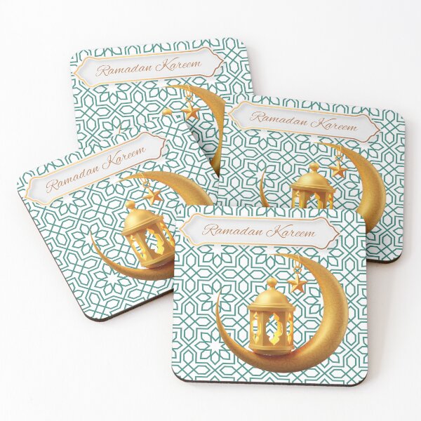 Item preview, ramadan kareem gold and blue art designed and sold by brittanycoello.