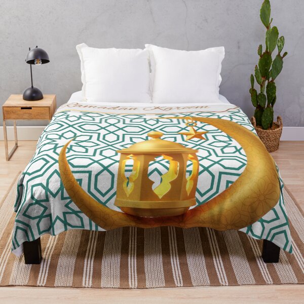 Item preview, ramadan kareem gold and blue art designed and sold by brittanycoello.