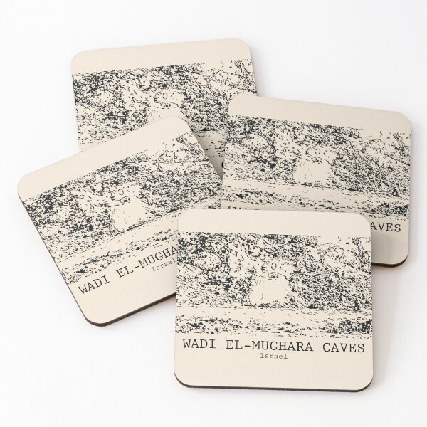 Item preview, Wadi el-Mughara Caves - Israel designed and sold by Lakeric Cityscapes.