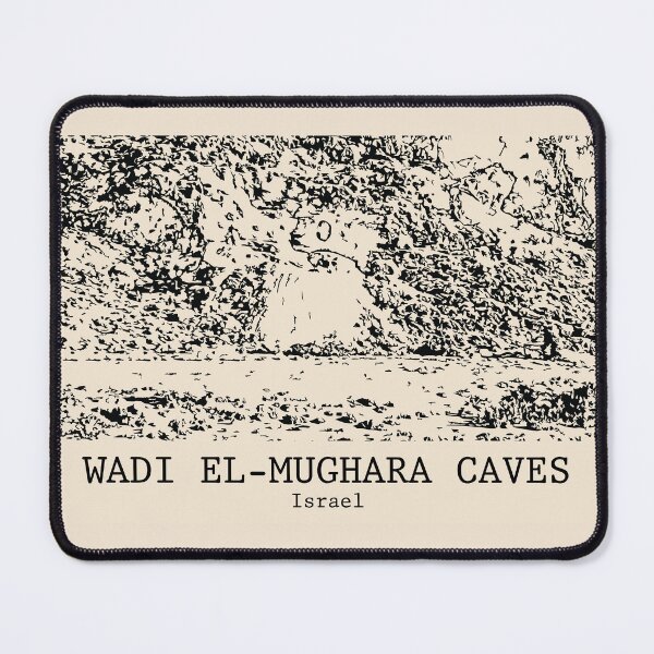 Item preview, Wadi el-Mughara Caves - Israel designed and sold by Lakeric Cityscapes.
