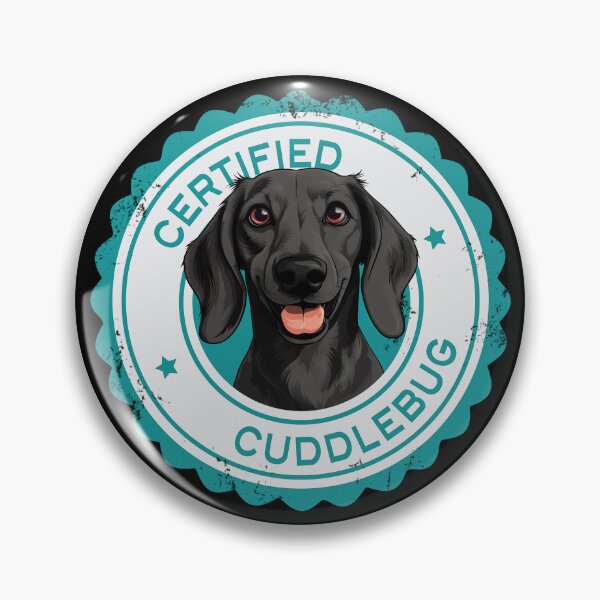Item preview, Dachshund - Black - 'Certified Cuddlebug' designed and sold by wotsthis.
