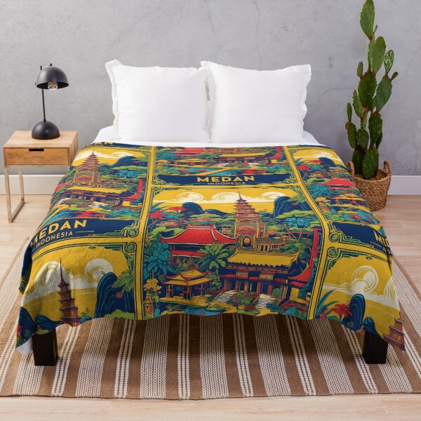 Item preview, Medan Indonesia Vintage Travel Tourism designed and sold by TravelersGems.