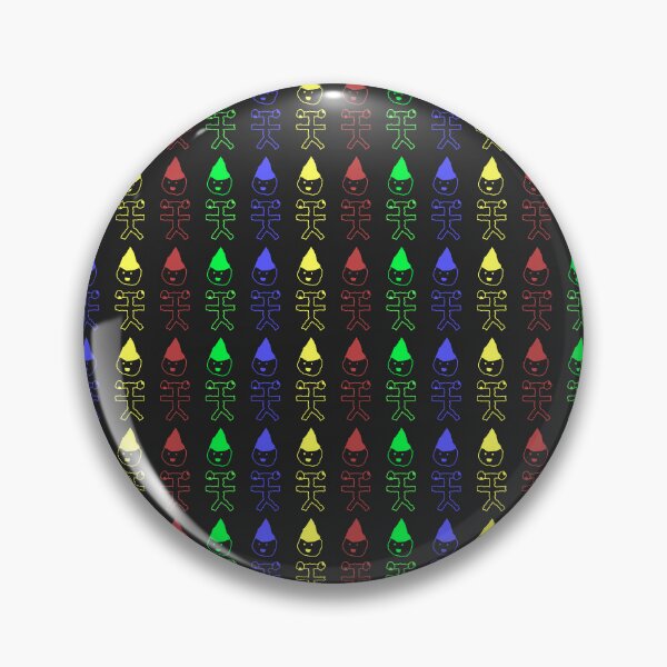 Item preview, Hat Man and Silly Man, Tiled Multicolour designed and sold by haywalk.