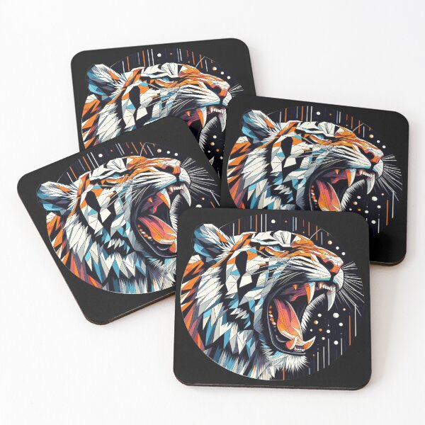 Item preview, The Tiger Roaring 4 designed and sold by APOLLO TWENTY ONE.