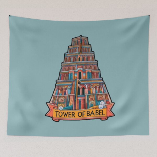 Item preview, Tower of Babel designed and sold by Myra365Art.