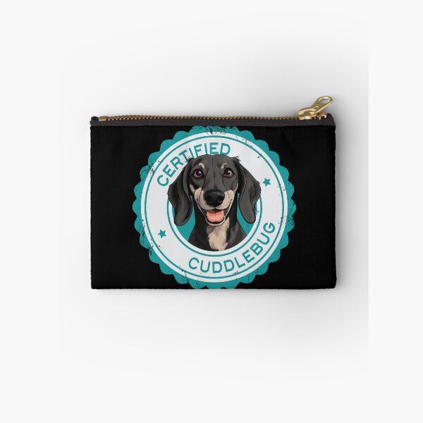 Item preview, Dachshund -  Black Cream - 'Certified Cuddlebug' designed and sold by wotsthis.