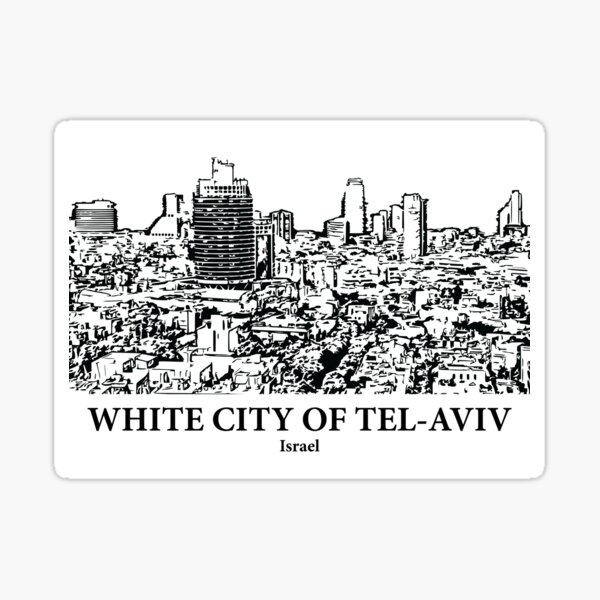 Item preview, White City of Tel-Aviv - Israel designed and sold by Lakeric.
