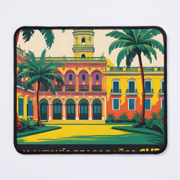 Item preview, San Antonio de los Baños Cuba Vintage Travel Tourism designed and sold by TravelersGems.