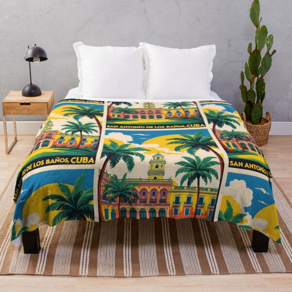 Item preview, San Antonio de los Baños Cuba Vintage Travel Tourism designed and sold by TravelersGems.