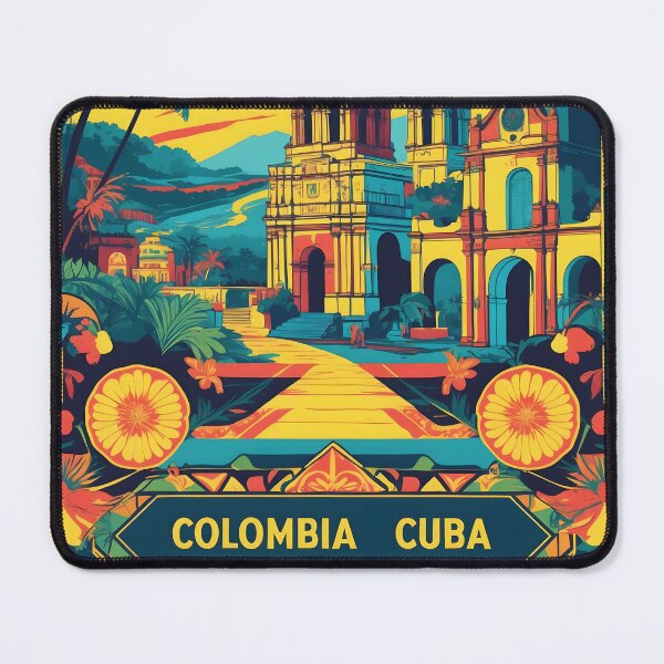 Item preview, Colombia Cuba Vintage Travel Tourism designed and sold by TravelersGems.