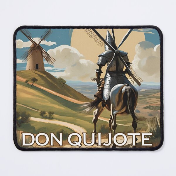 Item preview, Windmills. "Don Quixote" by Miguel de Cervantes. designed and sold by Filologica.