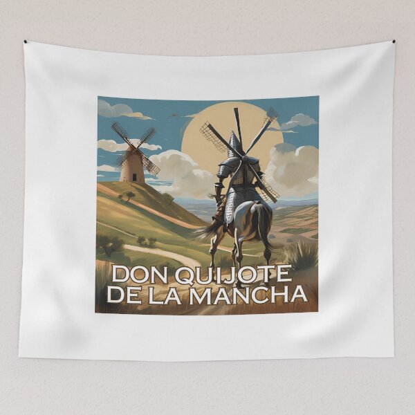 Item preview, Windmills. "Don Quixote" by Miguel de Cervantes. designed and sold by Filologica.
