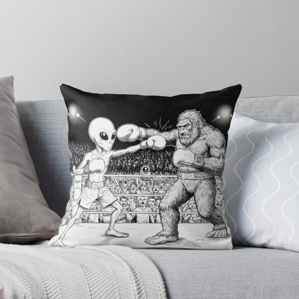 Item preview, Alien v. Sasquatch - DLP designed and sold by The Damien Lee Podcast.