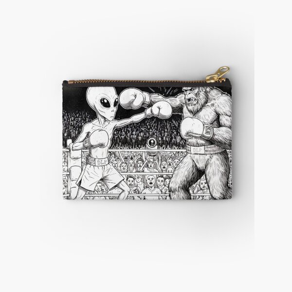 Item preview, Alien v. Sasquatch - DLP designed and sold by The Damien Lee Podcast.