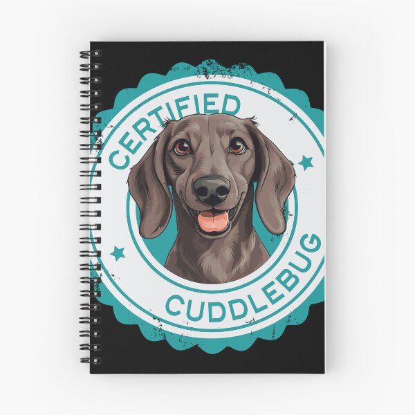 Item preview, Dachshund -  Chocolate - 'Certified Cuddlebug' designed and sold by wotsthis.